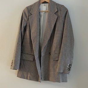 H&M Houndstooth blazer